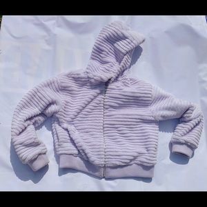 Forever 21 Lavender Fur jacket